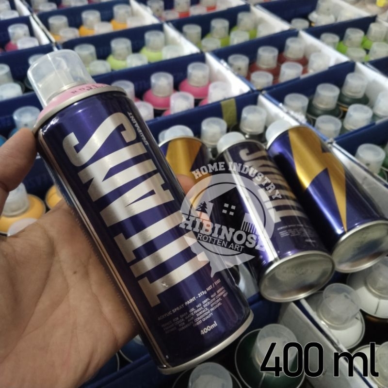 TITANS 400ML SPRAY PAINT / Cat semprot mural dan graffiti / Cat semprot pylox murah