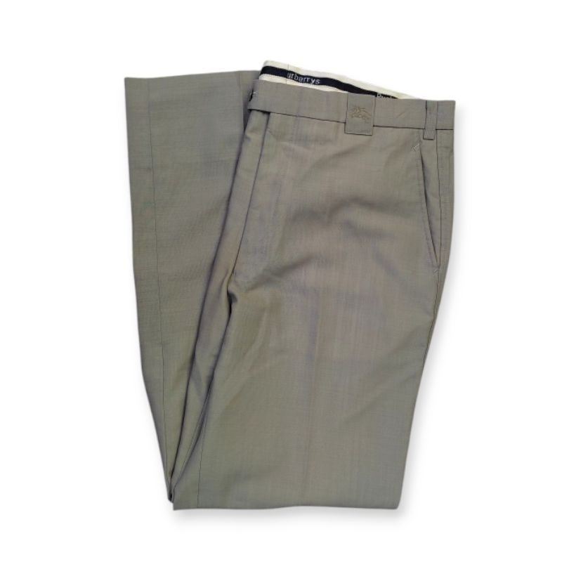 Brberrys Wool Trouser Pants