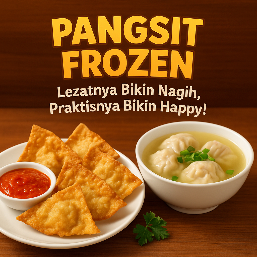 

PANGSIT AYAM FROZEN – ISI 10 PCS | VACUUM PACKED | GURIH & PRAKTIS!