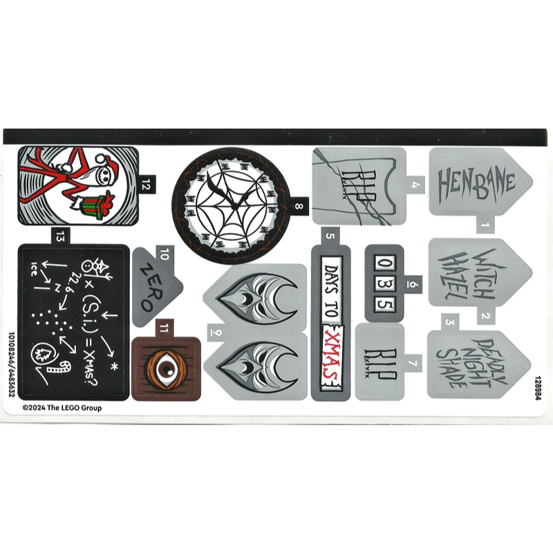 Lego Sticker Part 21351stk01 Sticker Sheet for Set 21351 - (10108246/6483632)