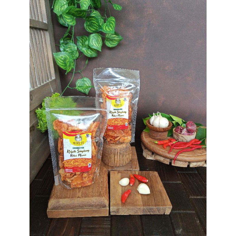 

kripik singkong pedes manis