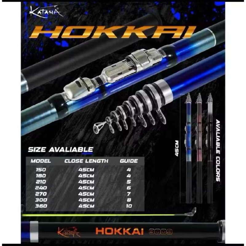 JORAN UDANG ANTENA/TELESKOPIK PANJANG 150 & 180cm