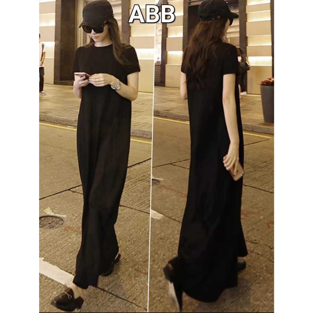 INNER DALAMAN PAKAIAN WANITA/INNER DRESS LENGAN PENDEK