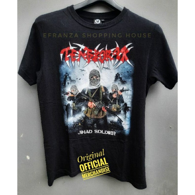 TENGKORAK - JIHAD SOLDIER (asli, original) TSHIRT