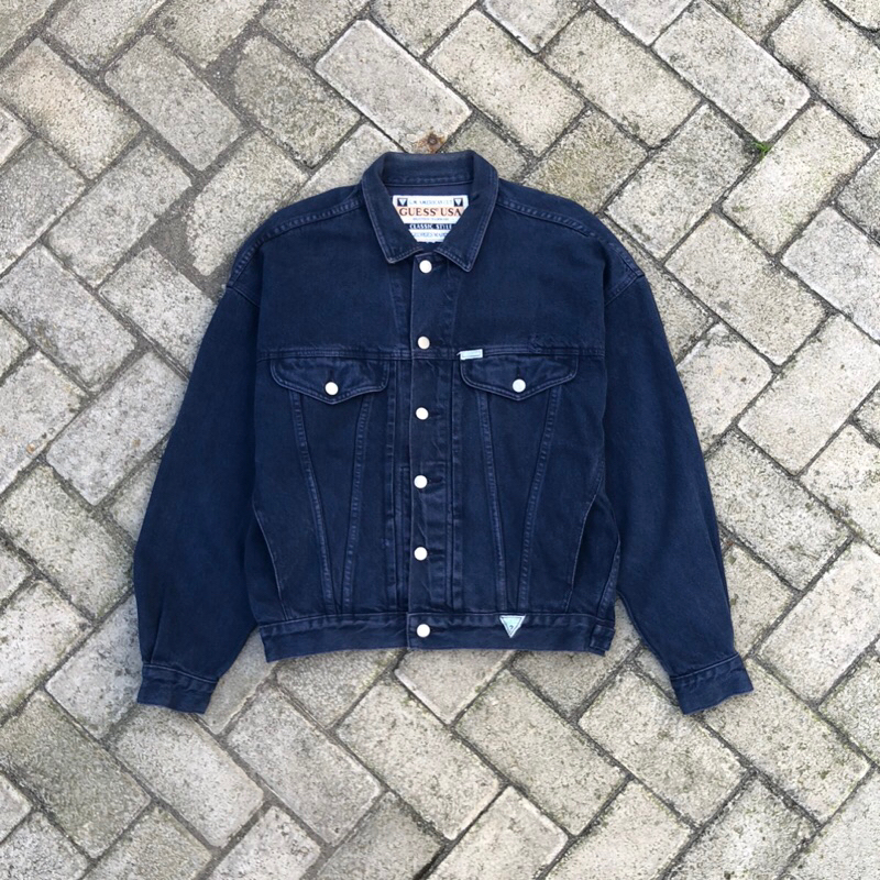 Vintage Trucker Jacket Guess80s By Georges Marciano (Boxy)