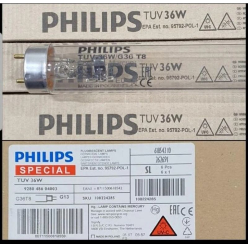 lampu tl uv 36watt philips