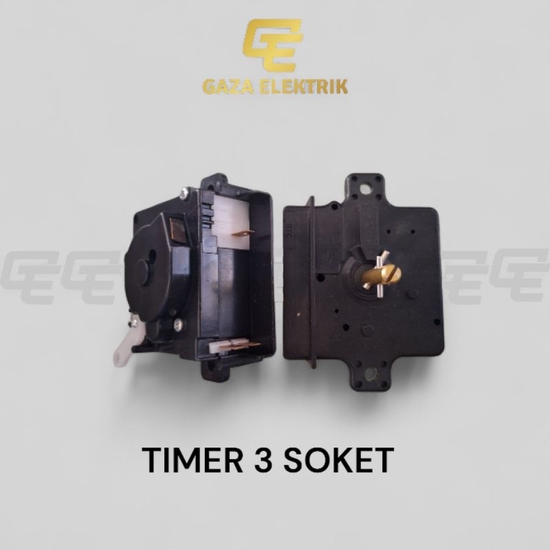 Timer mesin cuci sharp 3 soket