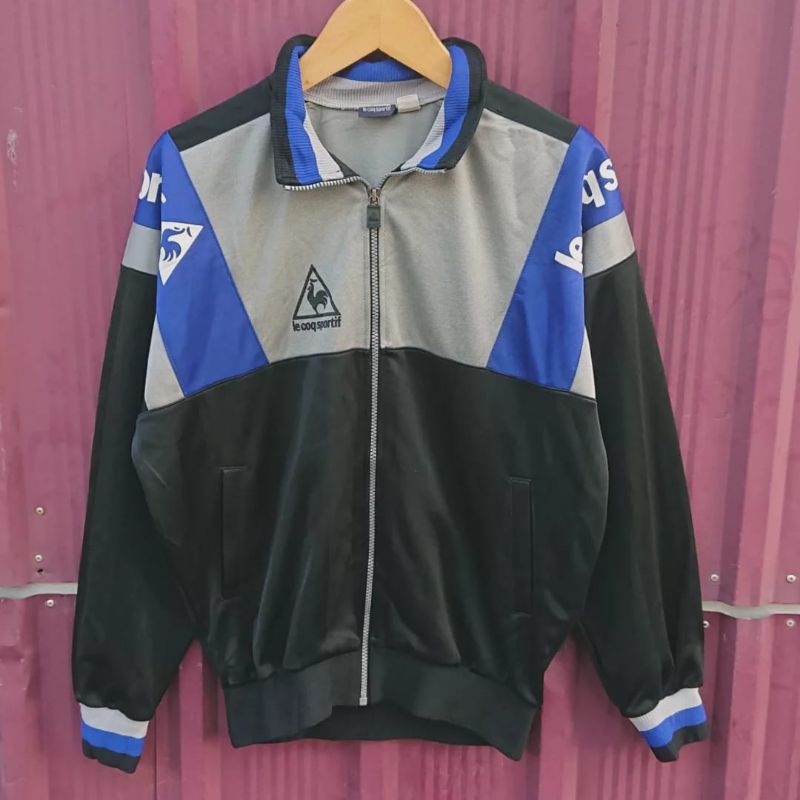 tracktop windbreaker le coq sportif vintage