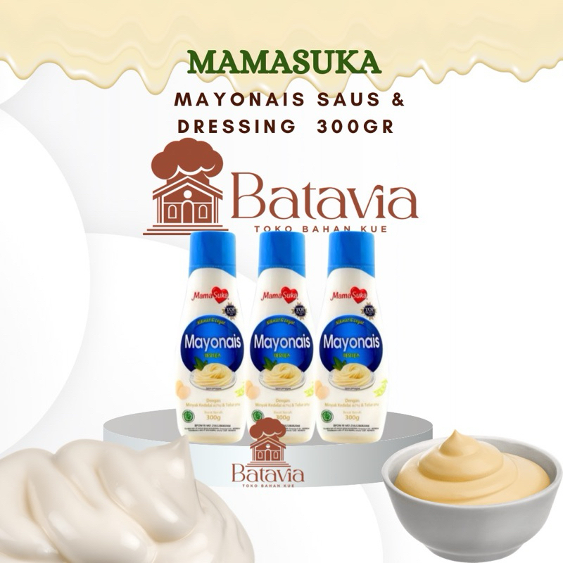 

Mamasuka Wijen sangrai | Saus Keju | Mayonais 300gr
