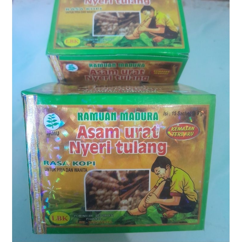 Ramuan Madura Asam Urat Nyeri Tulang Rasa Kopi Original