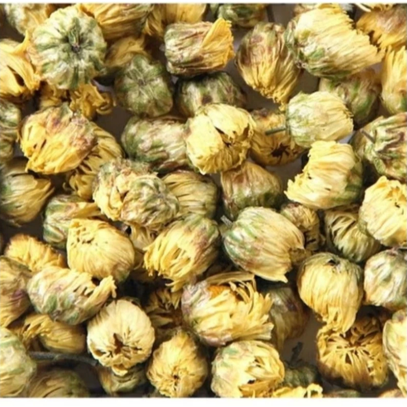 

TEH KEMBANG TEH BUNGA SERUNI BUNGA KRISAN Ju Hua Luei Krisan Pucuk 菊花 50 GRAM Crysanthemum Herbal Alami Kiok Hua Untuk Panas Dalam Sakit Tenggorokan Tenggorokan Kering Dan Kesehatan Mata