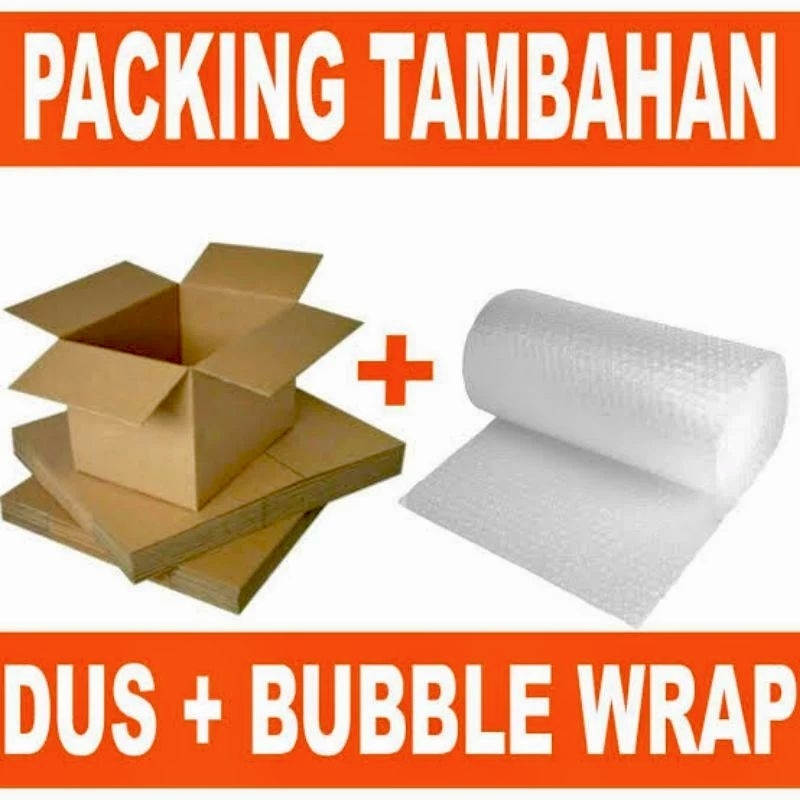 

PACKING TAMBAHAN BUBBLE WRAP