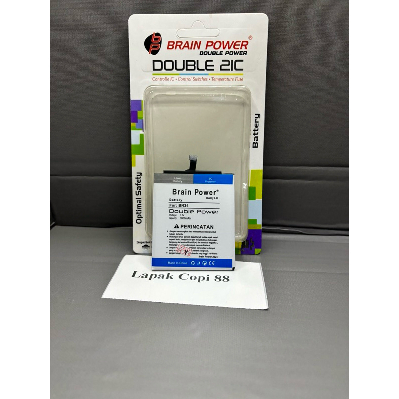 COD BAYAR DITEMPAT Batre bt hp Xiaomi Redmi 5A BN34 Redmi 5A BN-34 Dobel power