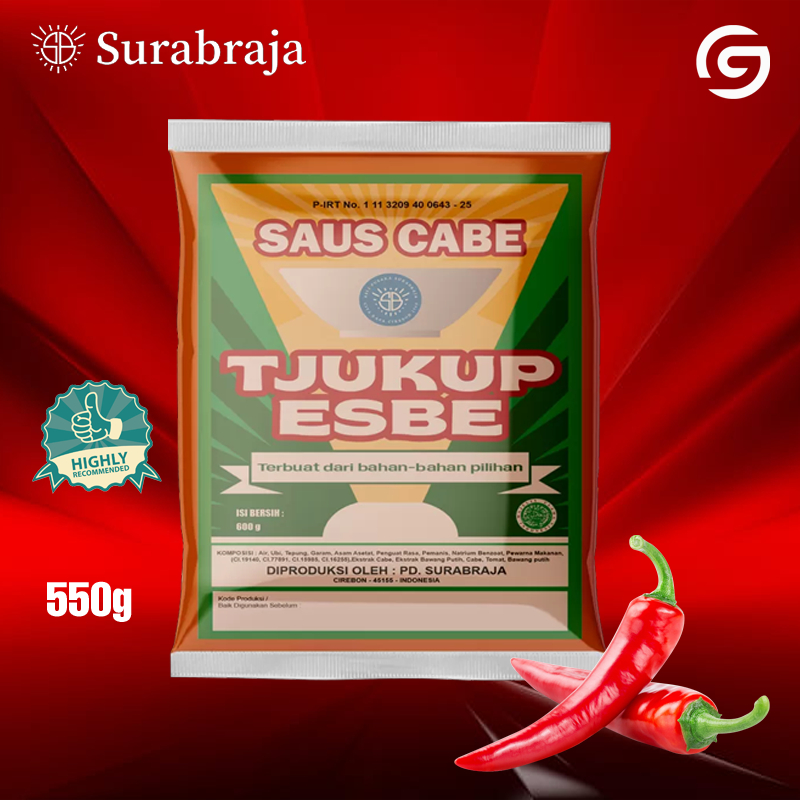 

Saus Cabe Tjukup Esbe 550 gram