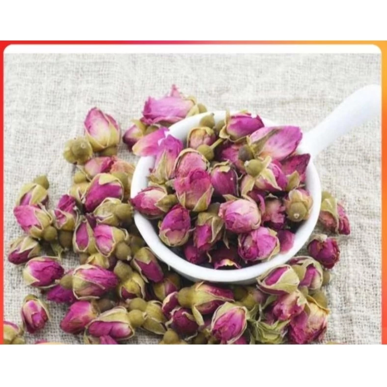 

Dried Red Rosebud Rose Bud Flower Tea / Teh Kuncup Bunga Mawar Kering / Teh Bunga Meiguihua Mei Gui Hua