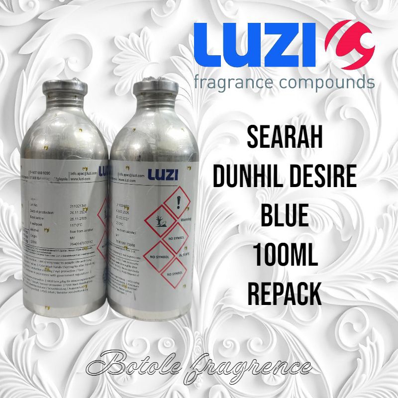 BIBIT PARFUME DUNHIL BLUE BY LUZI REPACK 100ML