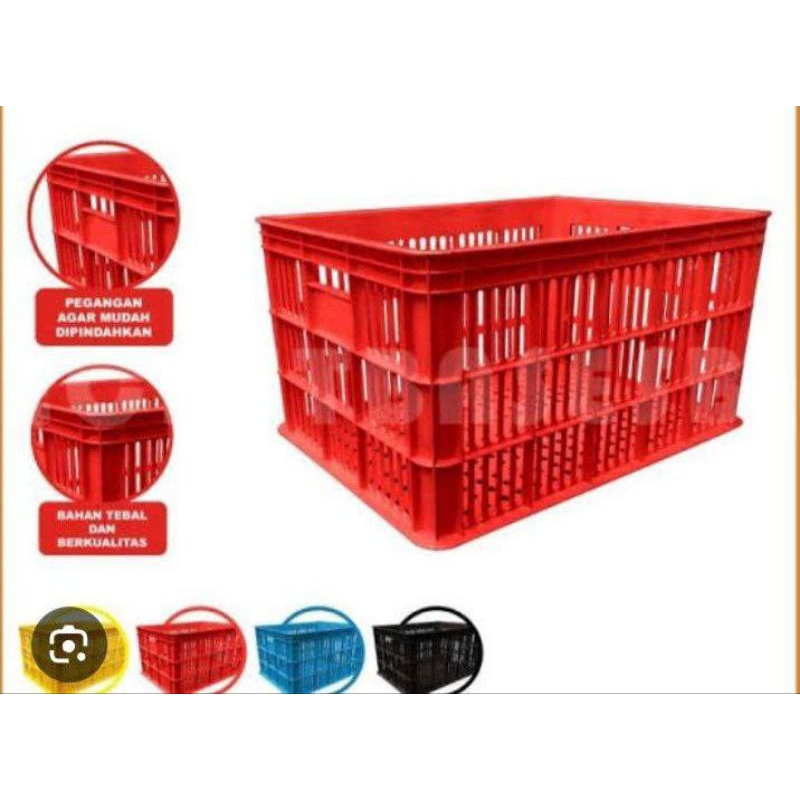 Krat piring warna warni/krat piring