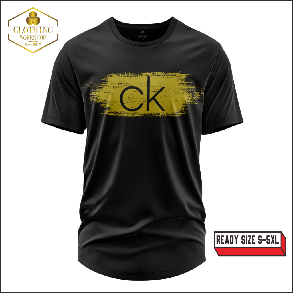 Baju Kaos Distro Pria wanita Brand CALVIN KLEIN Season 1