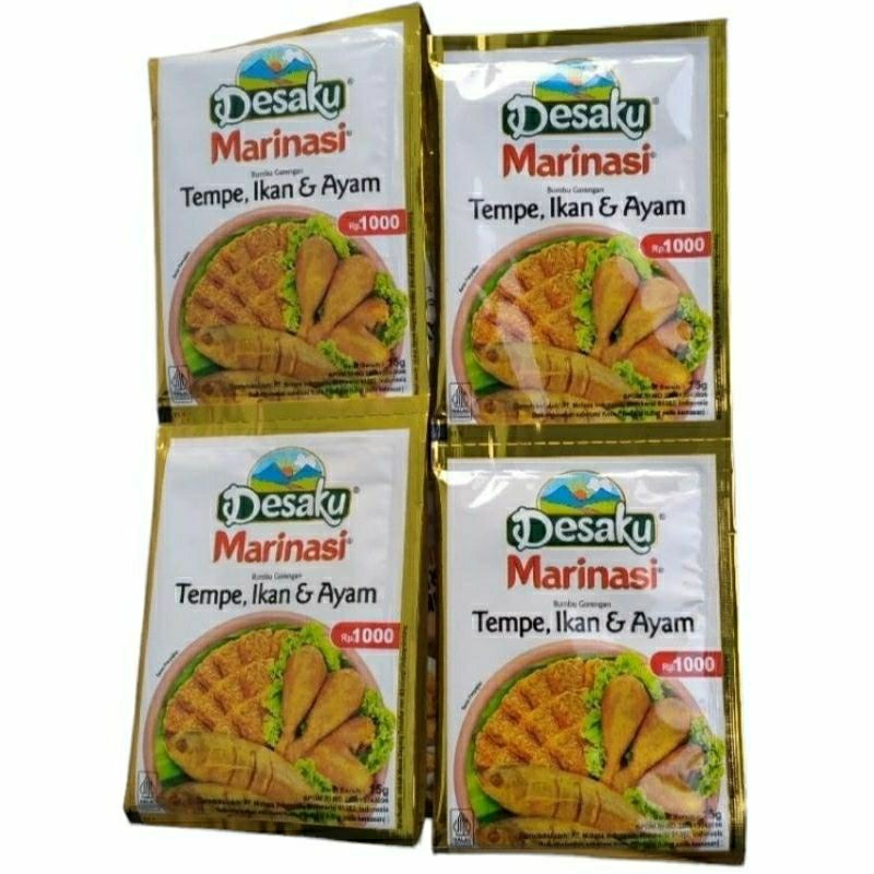 

tepung bumbu marinasi isi 12 sachet tempe,ayam & ikan goreng by pasar Tasik online