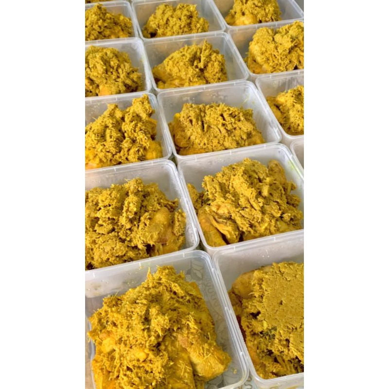 

Ayam bumbu Laos/ayam marinasi bawang putih/ayam ungkep original/ayam marinasi terasi jerup nipis/ayam semur betawi