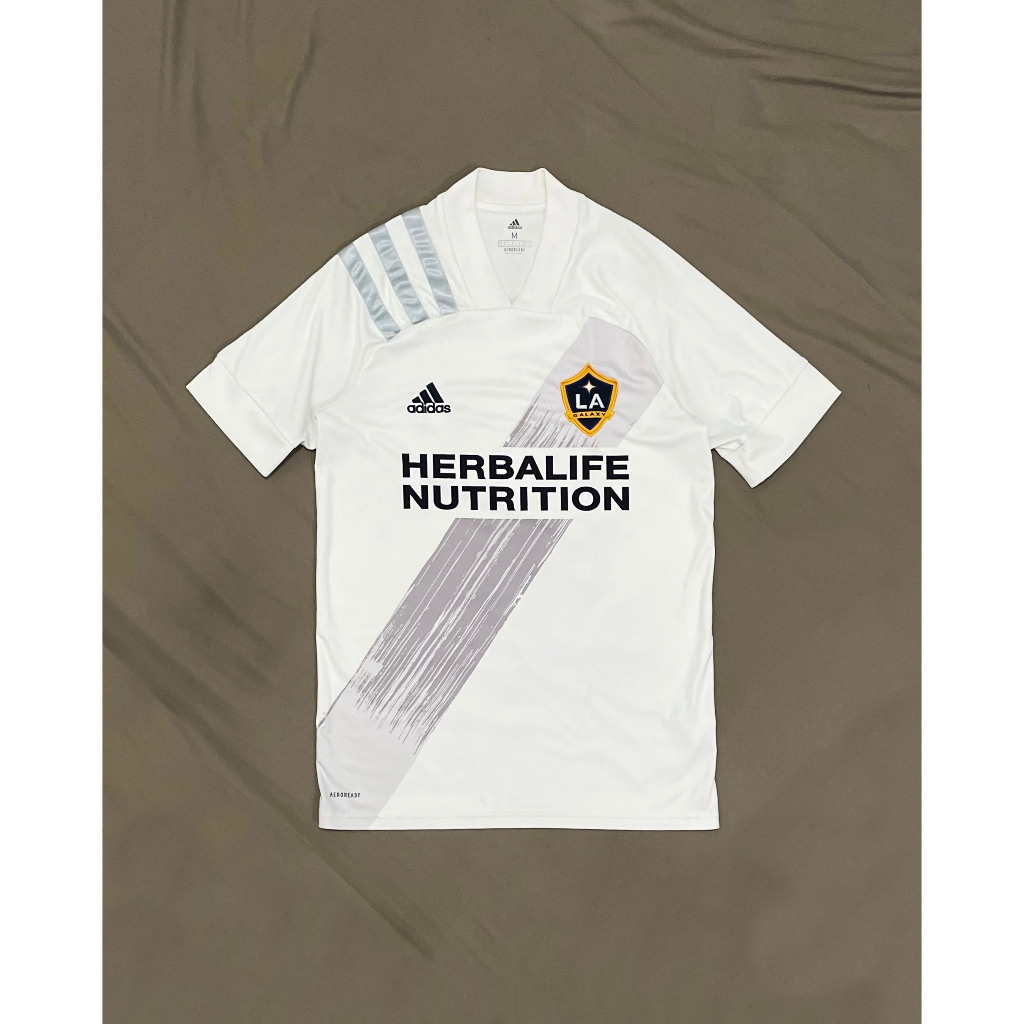 Original Adidas LA Galaxy Home Kit 2020 2021 Jersey Bola Vintage