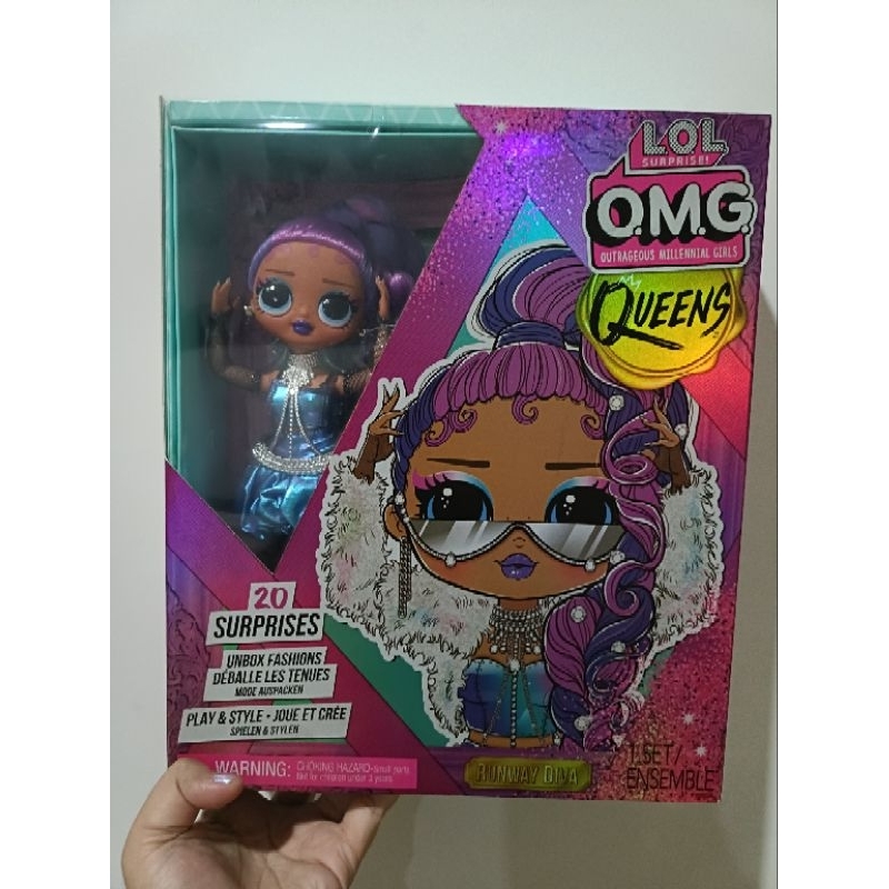 figure LOL surprise OMG Queens runway diva