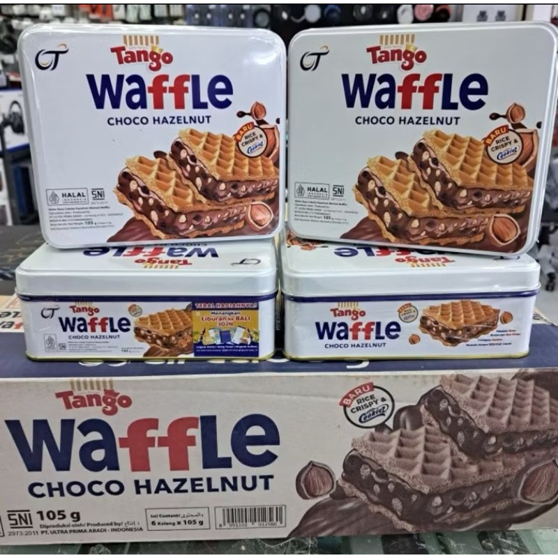 

Tango wafer waffle coklat kaleng ENAK 105gr