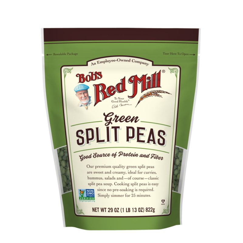 

bob's red mill green split peas 822 gr