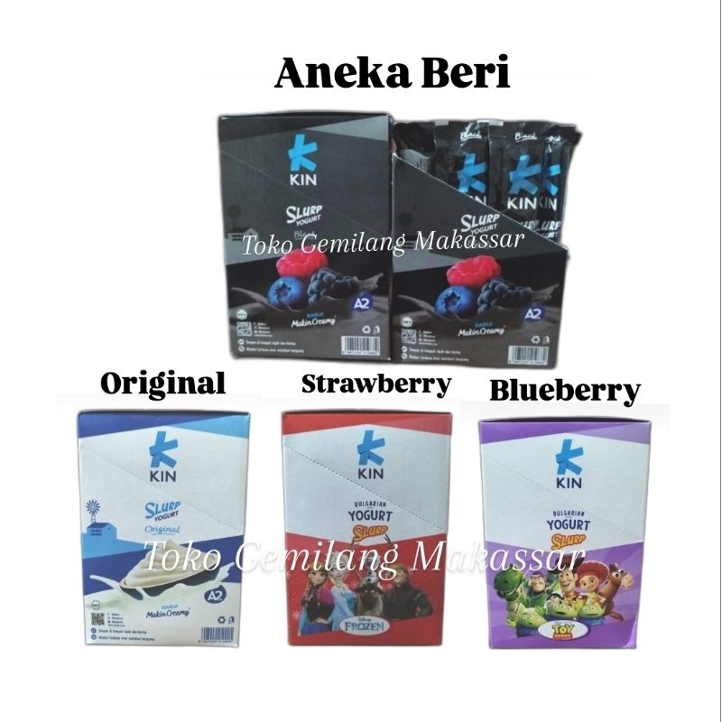 

Kin Slurp Yogurt Stick Box isi 10 @ 45 gram
