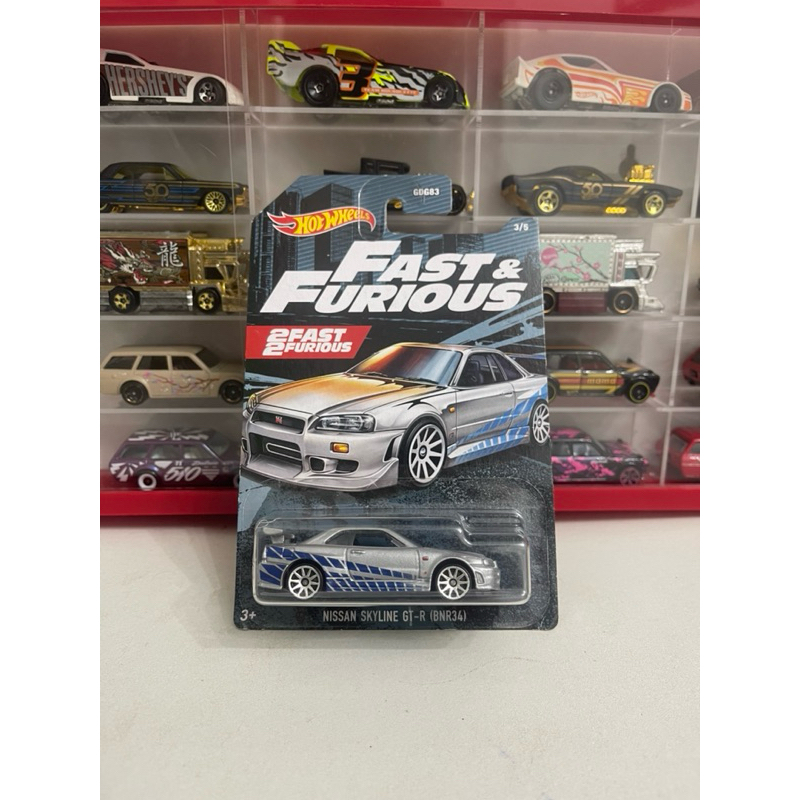 Hotwheels Nissan skyline r34 fast&furios