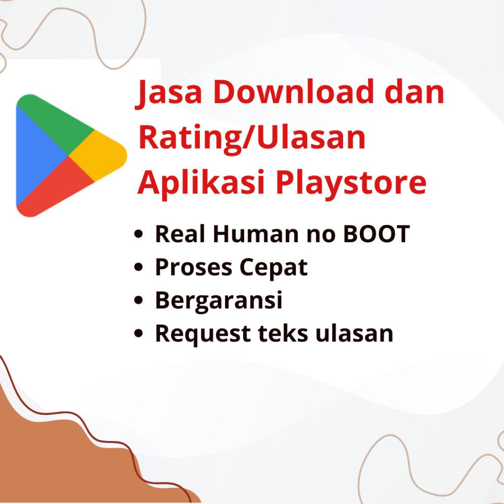Jasa Download APK | Jasa Rating Aplikasi | Jasa Review APK PlayStore