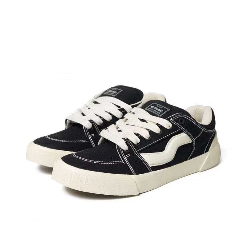 Sepatu Patrobas Bulky 35-45 Black White, Off White, Allblack Sepatu Gendut Original