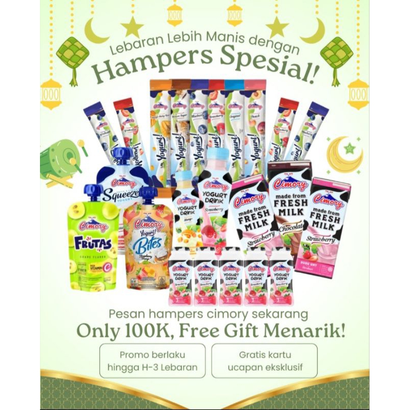

paket hampers bingkisan Cimory