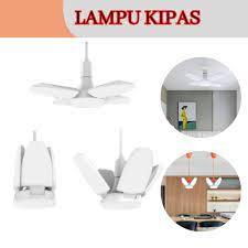 LAMPU BOHLAM LED MODEL KIPAS 45 WATT LAMPU HIAS LAMPU