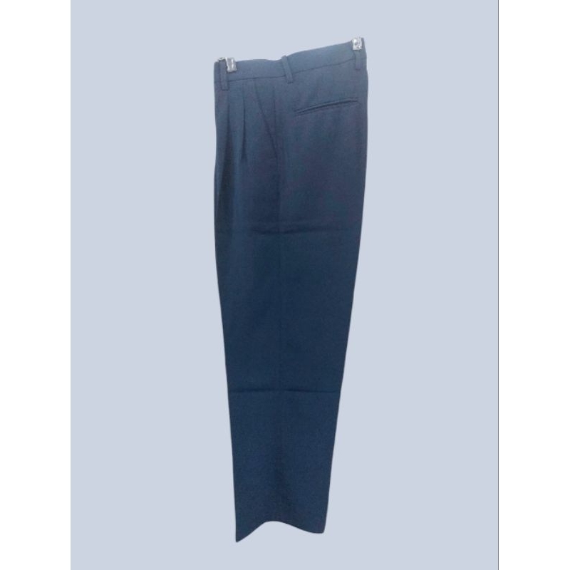 celana panjang formal biru tua mustevans 28 - 38