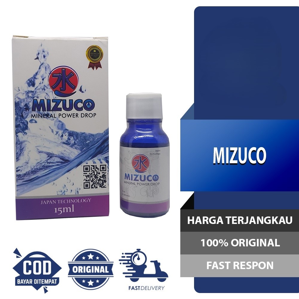 Mizuco Mineral Power Drops Mineral Alkali 15ml