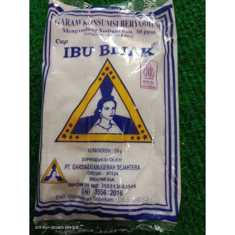 

GARAM BERYODIUM IBU BIJAK