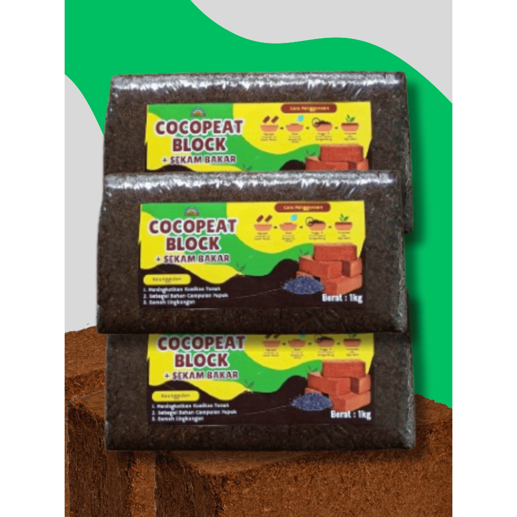 DIJAMIN ASLI  Cocopeat Fellagro, Cocopeat Gecko