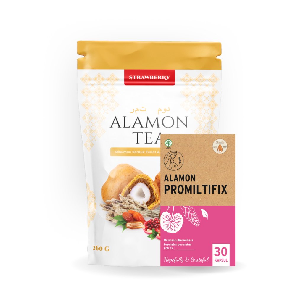 

Paket Promiltifix dan Zuriat / Kapsul 30 + Minuman Zuriat Kurma 260gr / Membantu Memelihara Kesehatan Peranakan