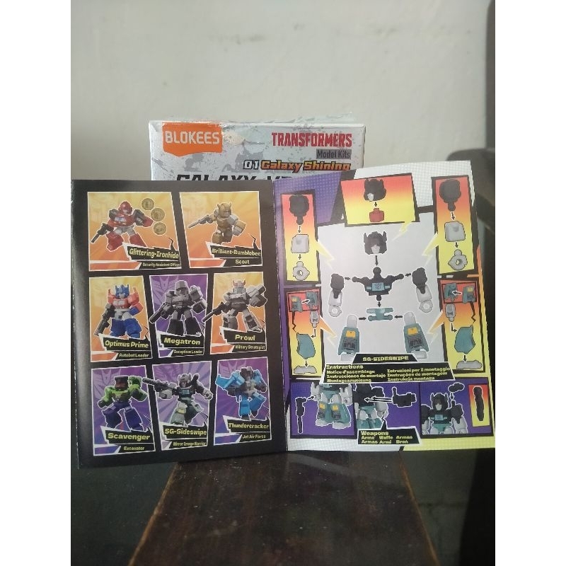 BLOKEES TRANSFORMERS GALAXY VERSION DEFENDER SG-SIDESWIPE