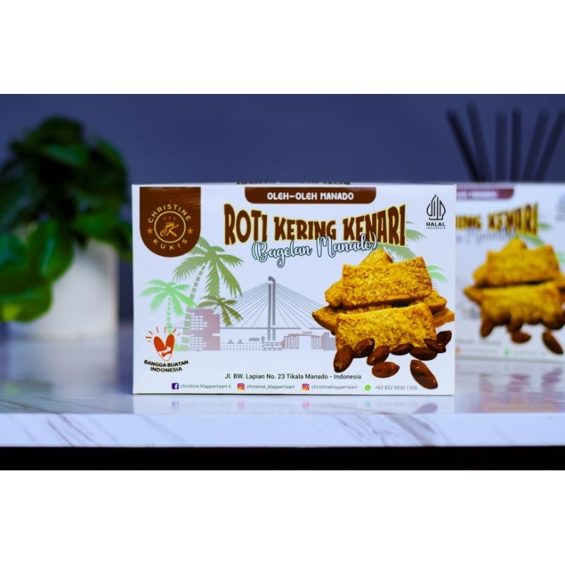

Roti Kering Kenari (Bagelan Manado) 250gr