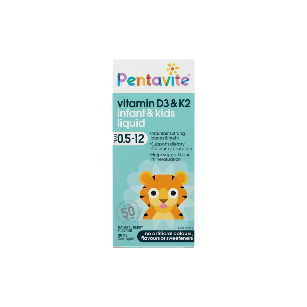 Pentavite Vitamin D3 & K2 Kids Liquid | 30ml