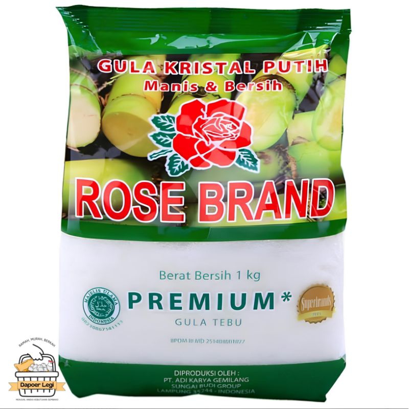 

Gula Rosebrand Hijau 1 kg