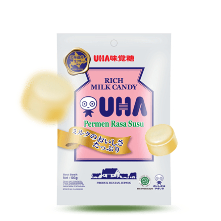 

UHA Rich Milk Candy 103 gr