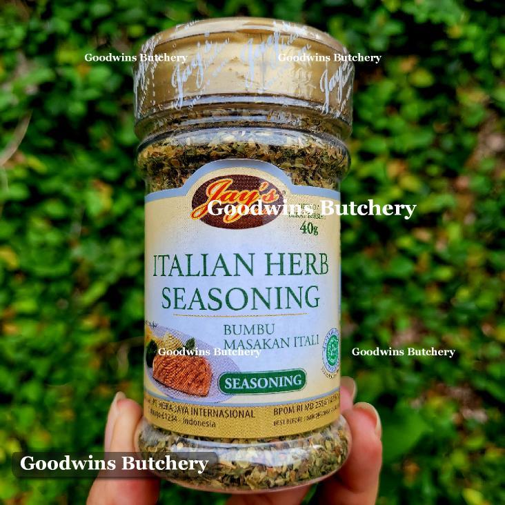 

Jay's herbs ITALIAN HERB SEASONING MIX bumbu masakan Italia Jays 40g