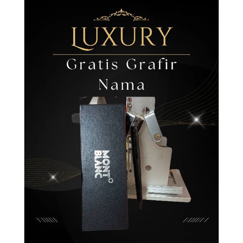 

Mewah dan exclusive pulpen ballpoint Montblanc gratis Grafir Nama