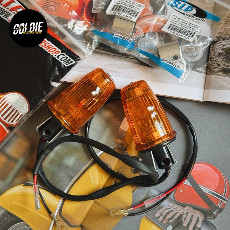 Lampu Sein Stang Sip Original Vespa Classic