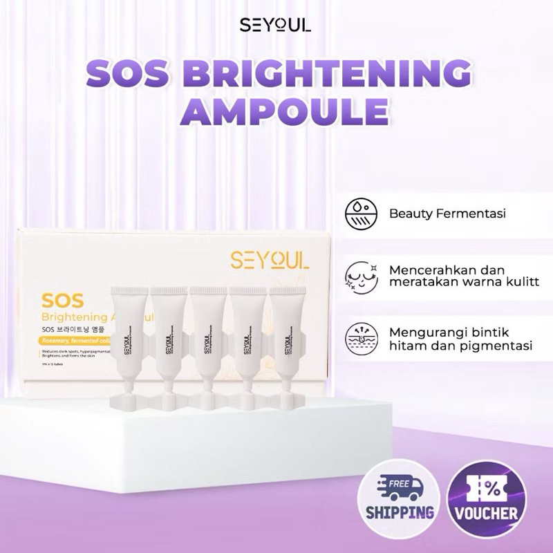 SEYOUL SOS BRIGHTENING AMPOULE - SOS BRIGHTENING Ampoule Seyoul