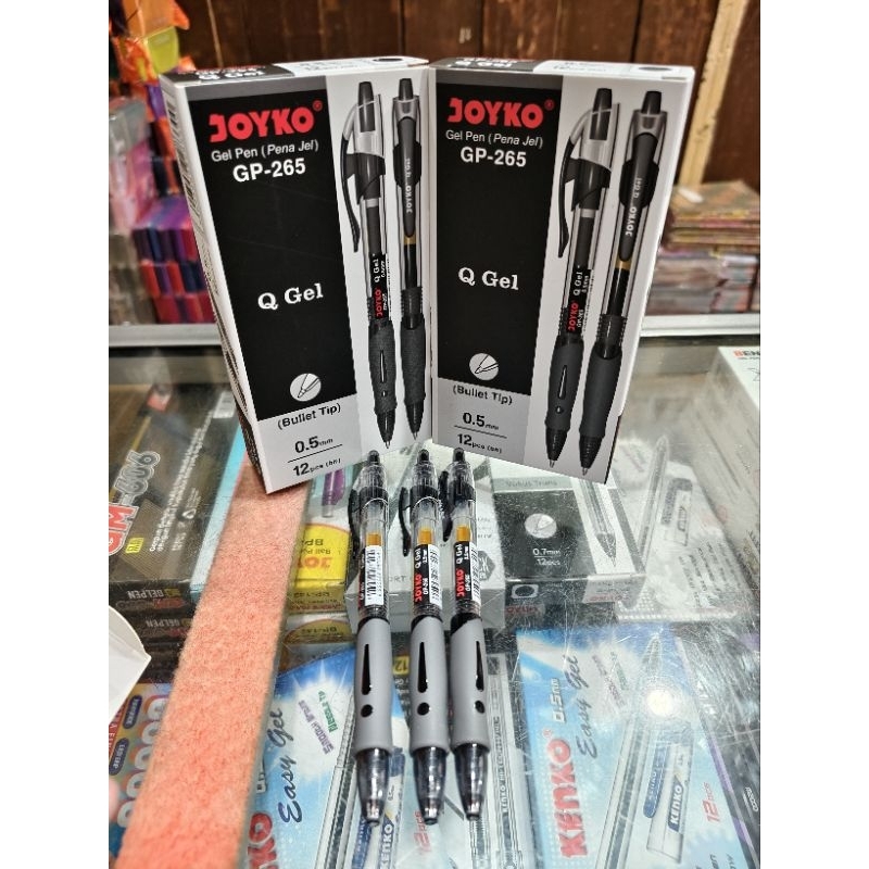 

Pulpen GEL JOYKO Q GEL GP-265/ J0YKO 0.5 mm(12 pcs)