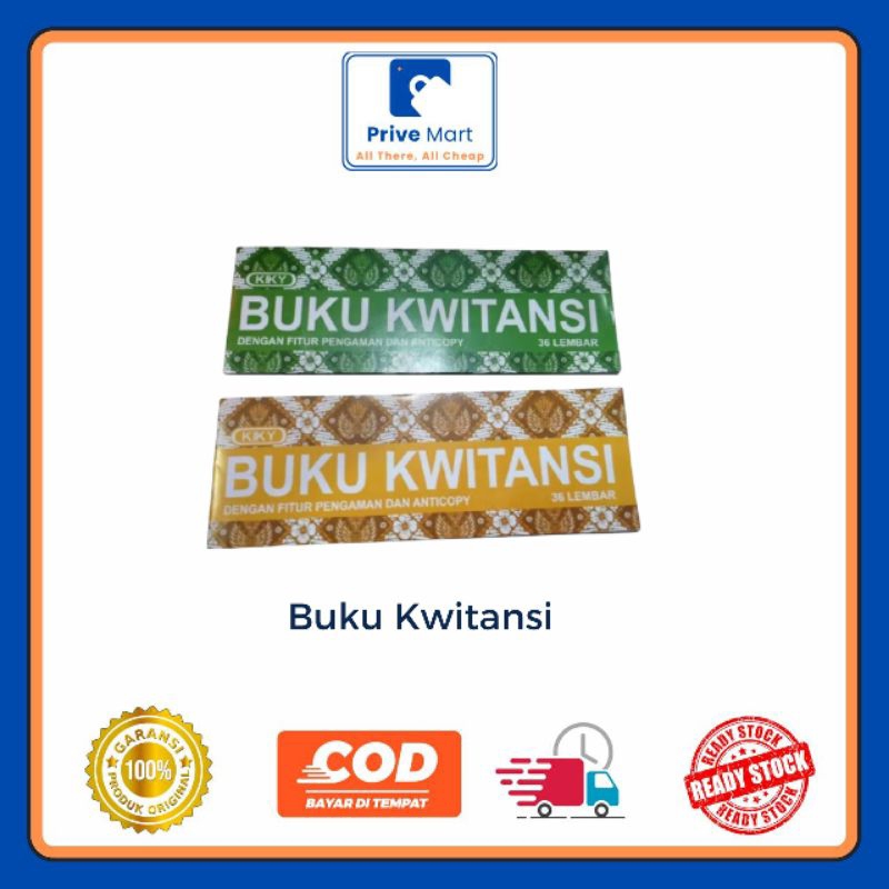 

Buku Kwitansi 36 Lembar Prive Mart